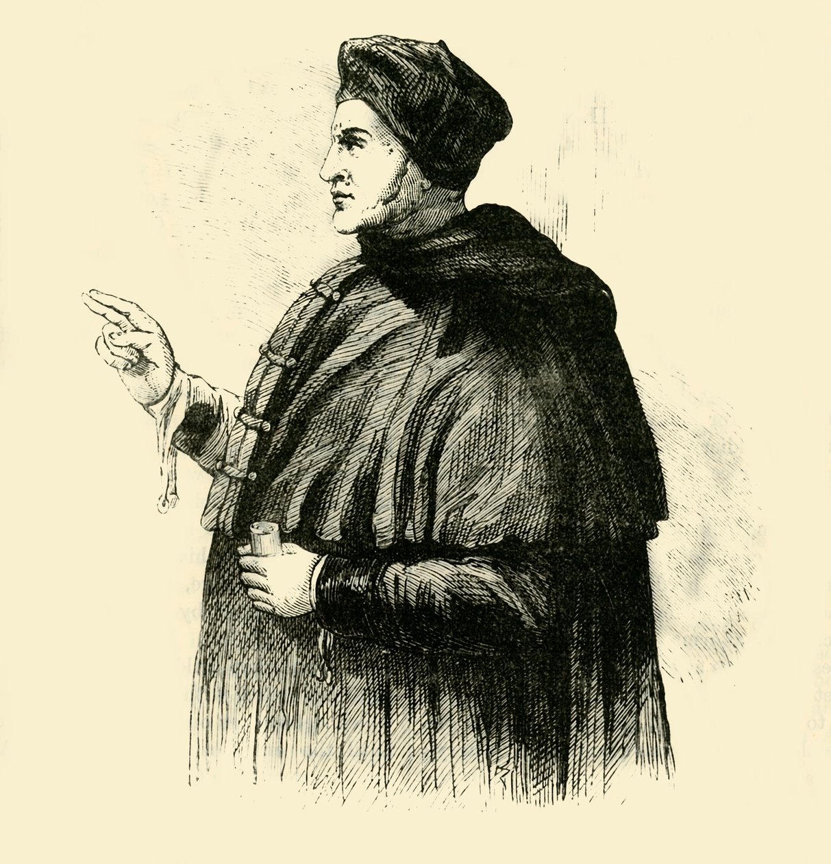 Kardynał Wolsey, ok. 1500, 1890. autorstwa Unbekannt