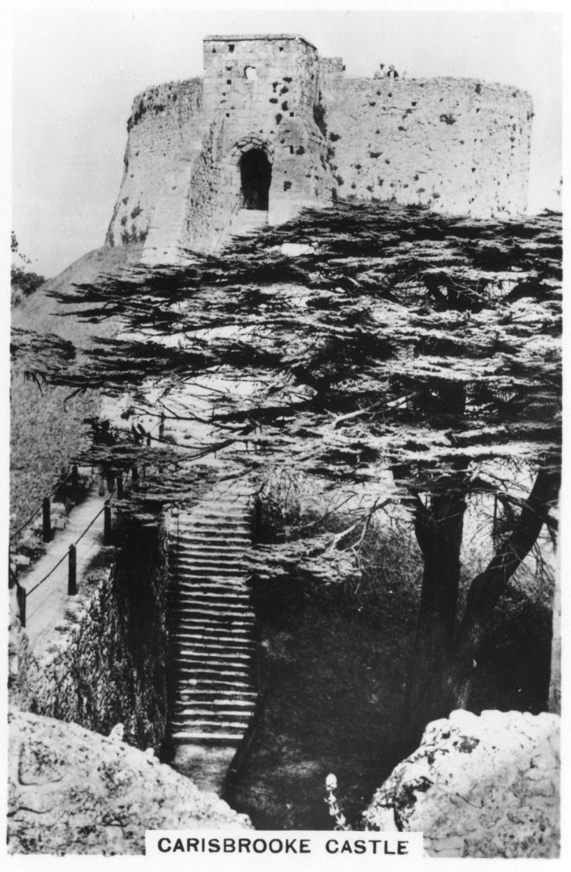 Zamek Carisbrooke, Wyspa Wight, 1937 autorstwa Unbekannt