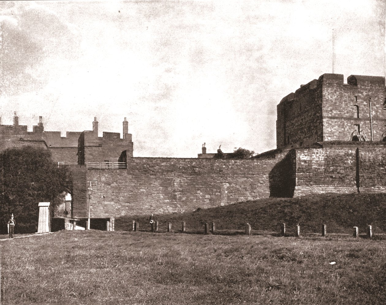 Zamek Carlisle, Kumbria, 1894. autorstwa Unbekannt
