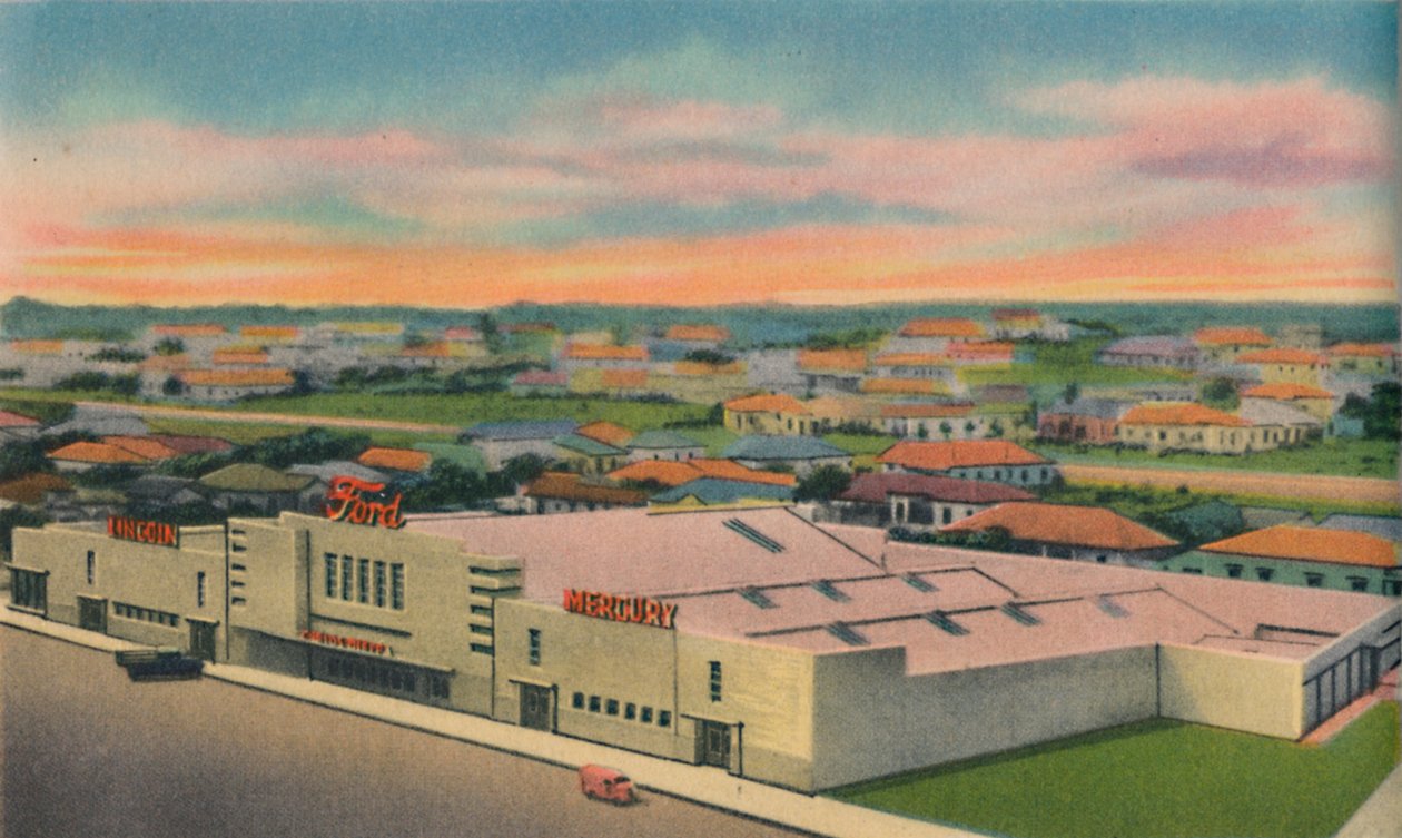 Budynek Carlosa Dieppy, Ford, Mercury, Lincoln Service, Barranquilla, c1940 autorstwa Unbekannt