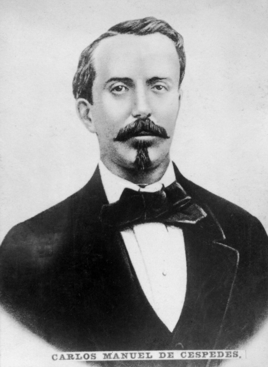 Carlos Manuel de Cespedes 1819-1874, Prezydent Republiki Kuby in Arms, c1910 autorstwa Unbekannt