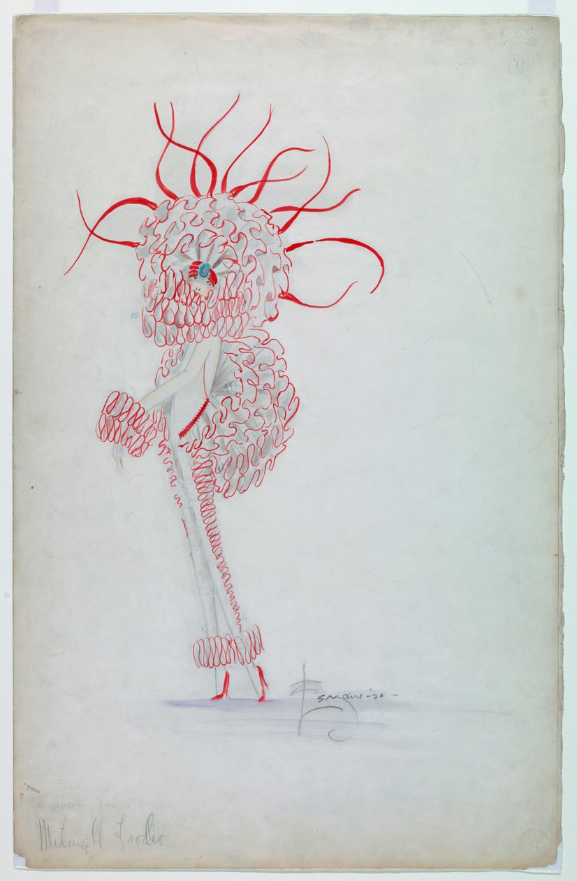 Goździki, Północne igraszki, za Ziegfeld Follies, 1921 autorstwa Unbekannt