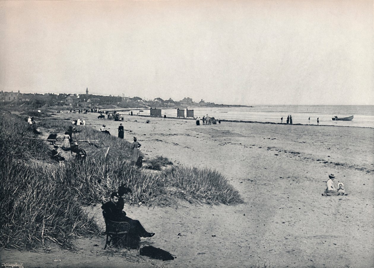 Carnousetie - Miasto i plaża, 1895 autorstwa Unbekannt
