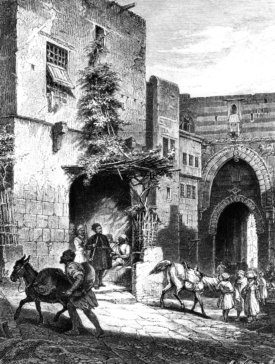 Carry Mamelukes, W Cytadeli w Kairze, 1880 autorstwa Unbekannt