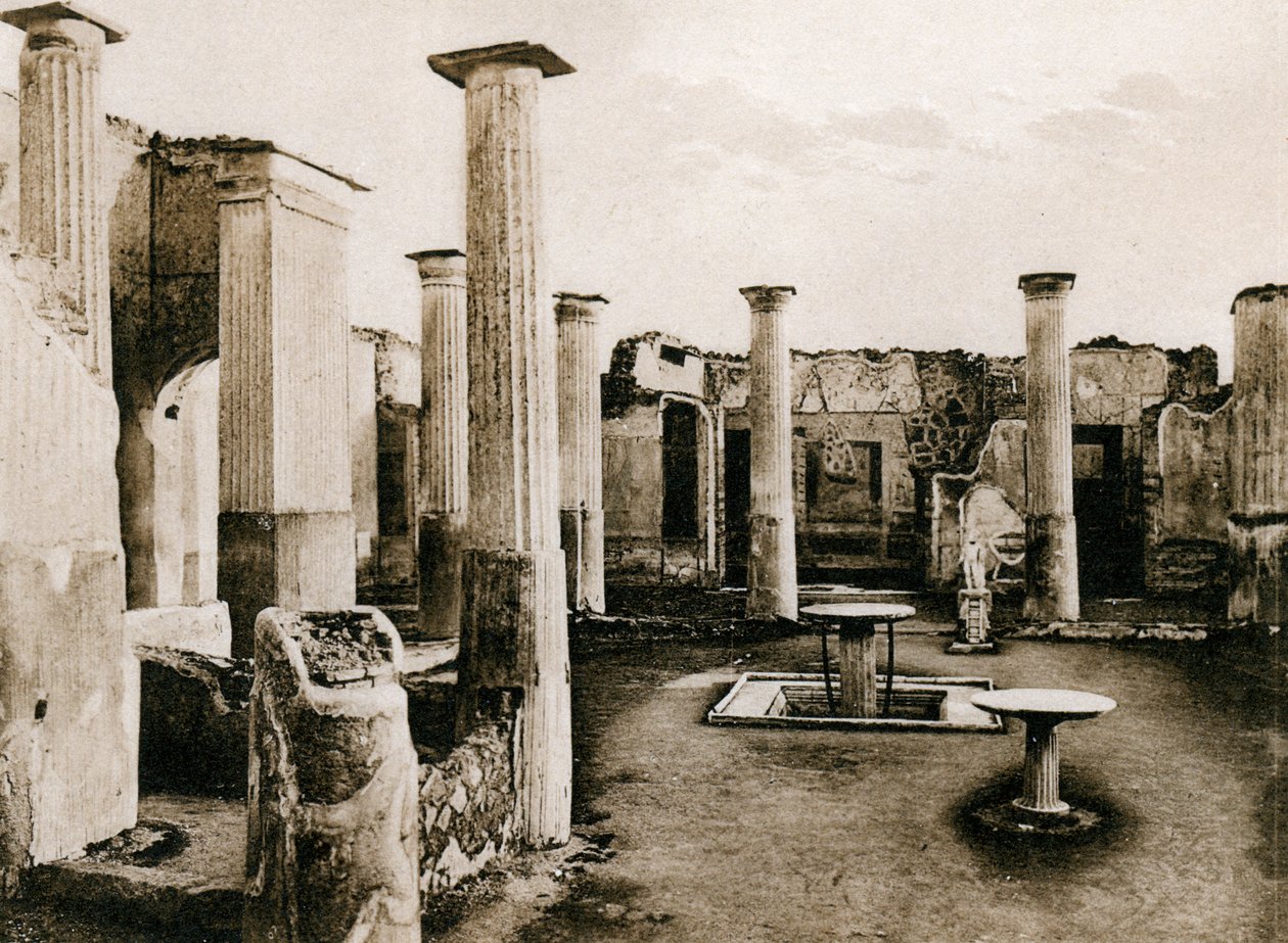 Dom Marco Olconio, Pompeje, Włochy, ok. 1900 autorstwa Unbekannt