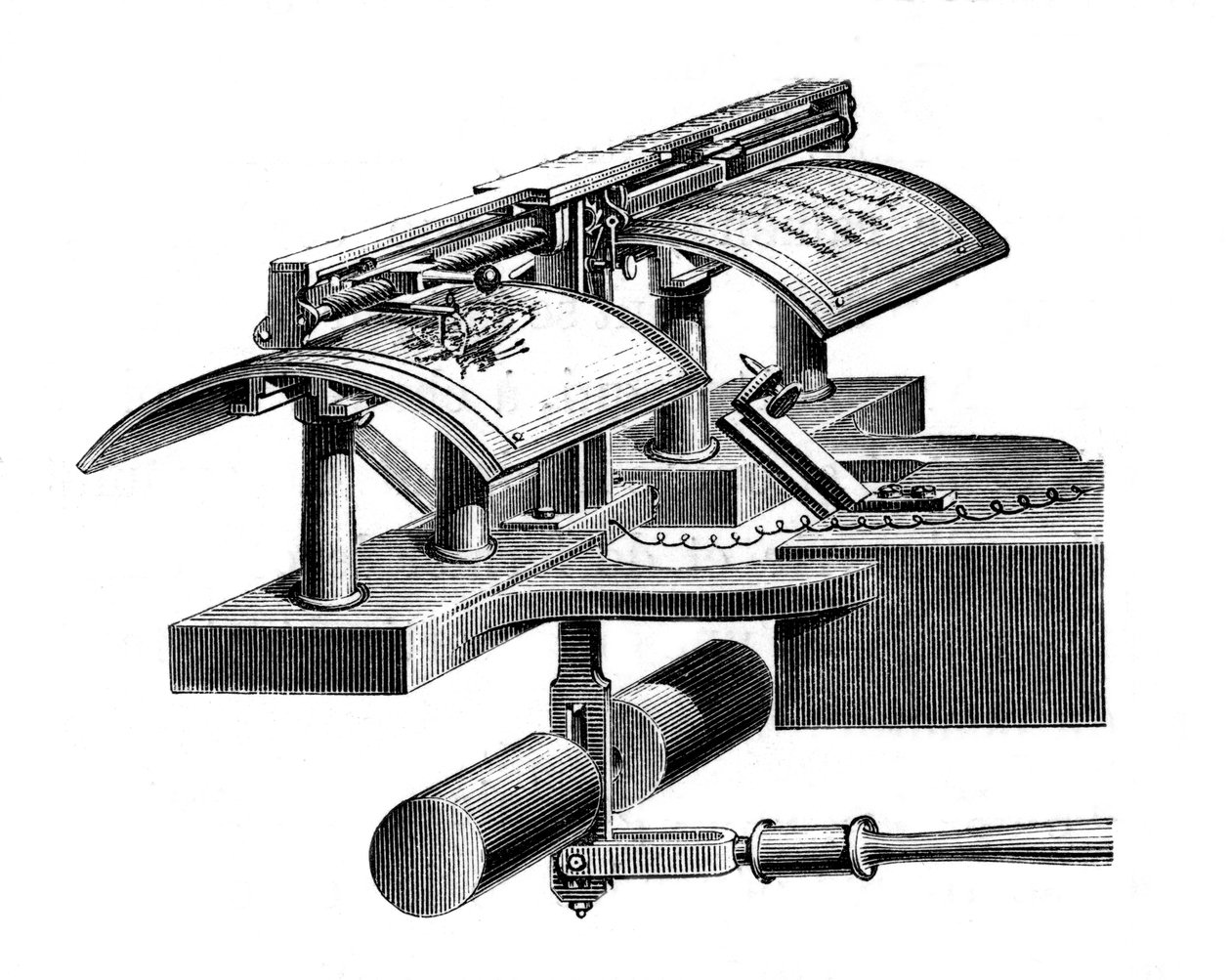 Pantelograf Caselli, 1874 autorstwa Unbekannt
