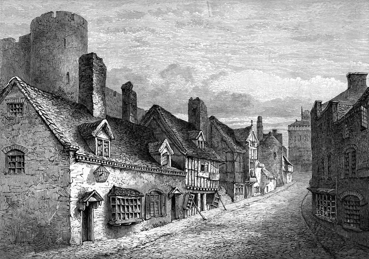 Brama Zamkowa, Shrewsbury, Shropshire, 1893 autorstwa Unbekannt