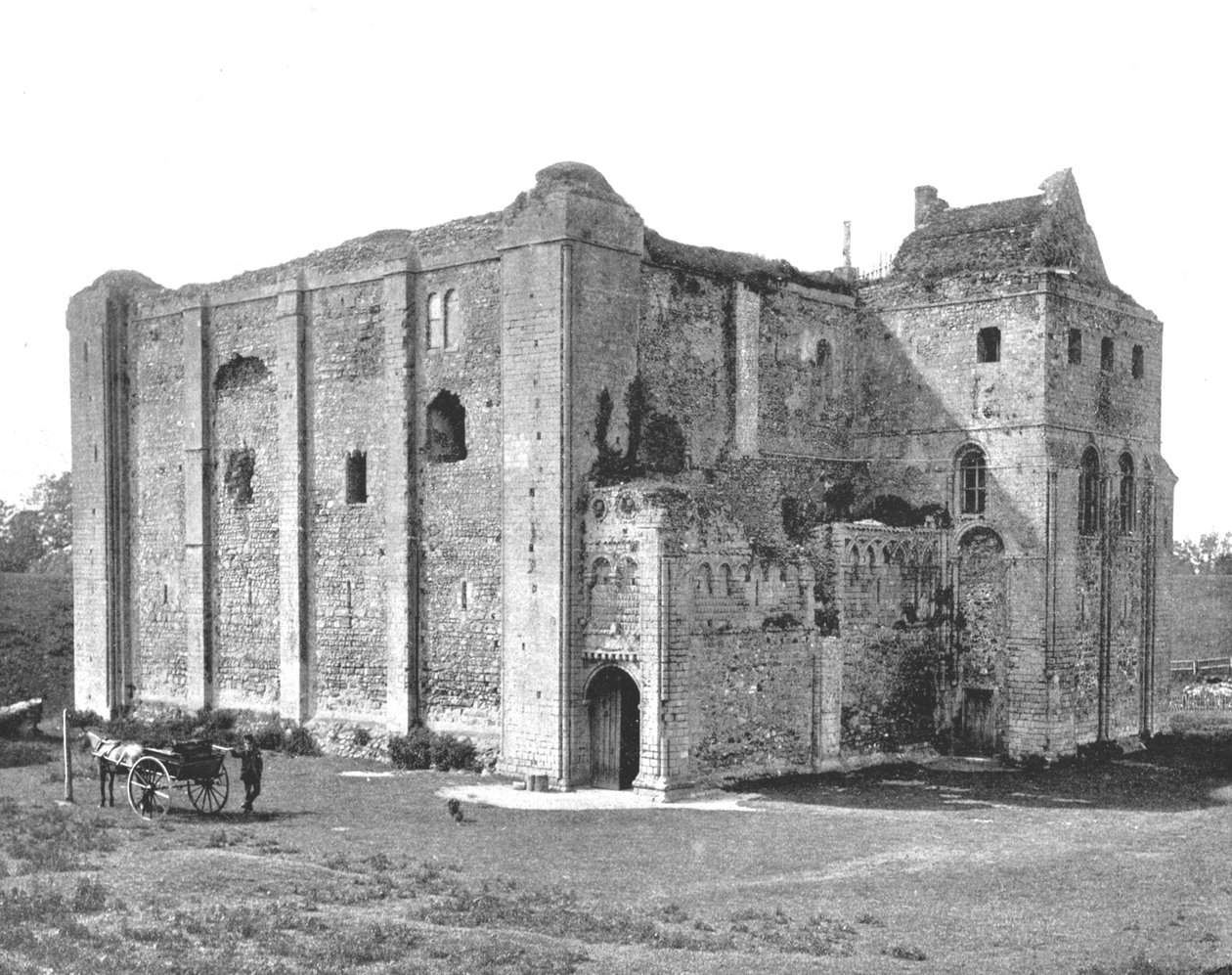 Powstanie zamku, Norfolk, 1894. autorstwa Unbekannt