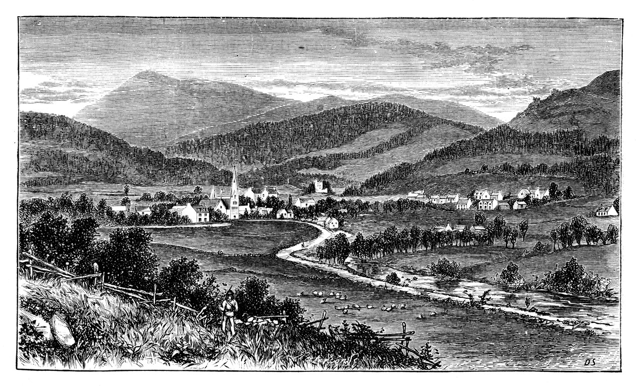 Castleton of Braemar, Szkocja, ok. 1888 r. autorstwa Unbekannt