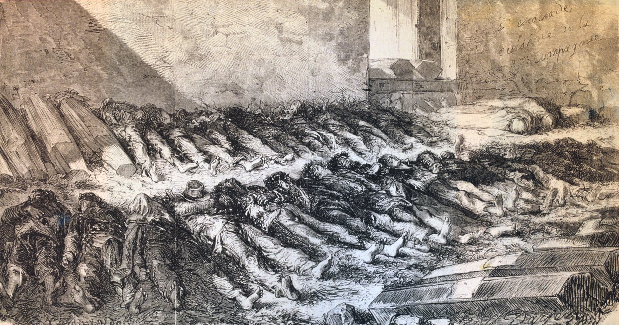 Straty Komuny Paryskiej, 1871. autorstwa Unbekannt