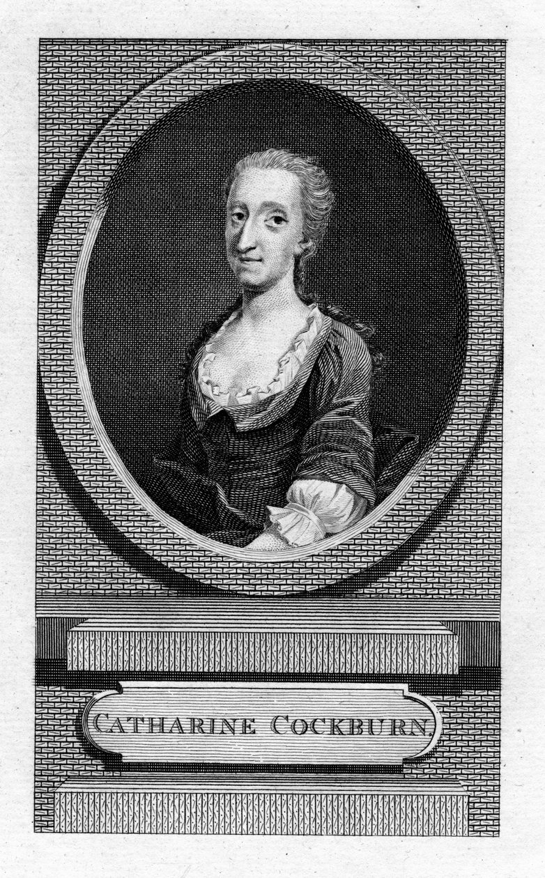 Catharine Trotter Cockburn 1679-1749, szkocka powieściopisarka, dramaturg i filozof, XIX w. autorstwa Unbekannt