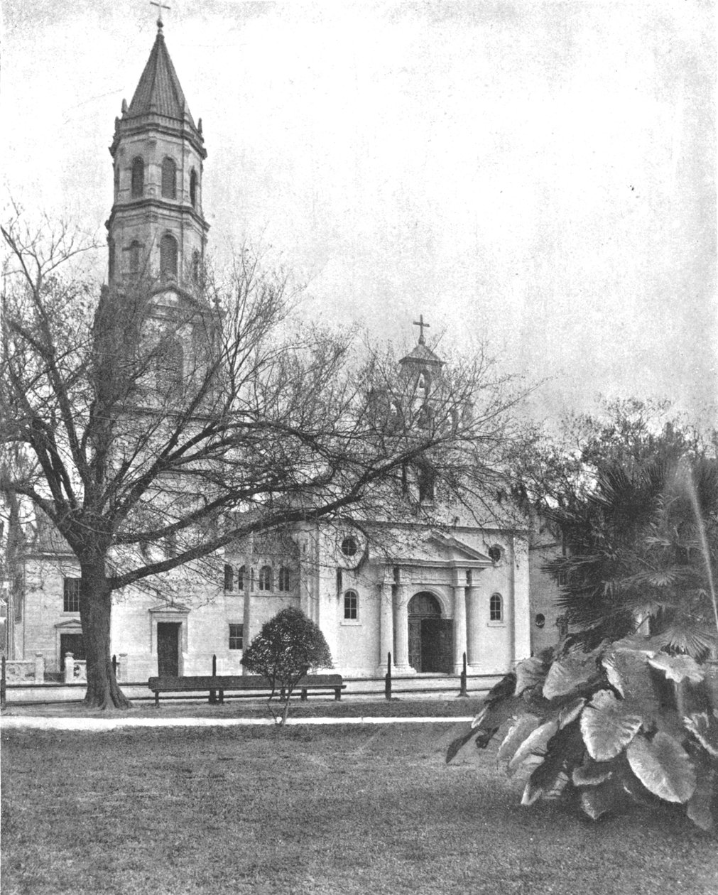 Katedra św. Augustyna na Florydzie, USA, ok. 1900 r. autorstwa Unbekannt