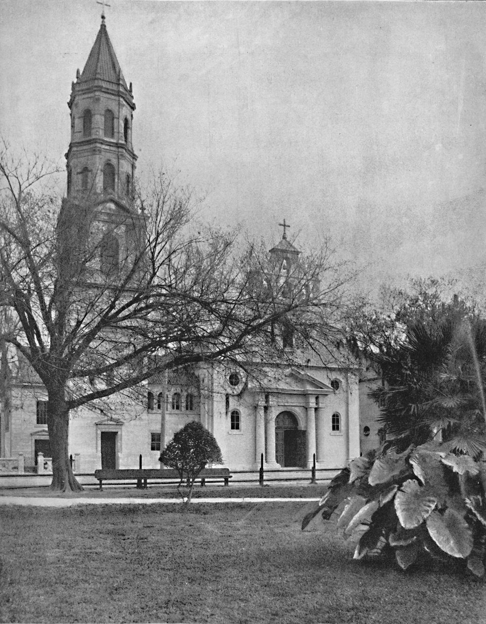 Katedra św. Augustyna na Florydzie, ok. 1897 r. autorstwa Unbekannt