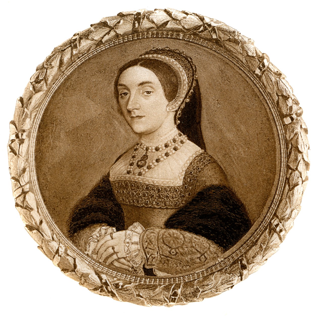 Katarzyna Howard, piąta żona i królowa Henryka VIII, 1902 autorstwa Unbekannt