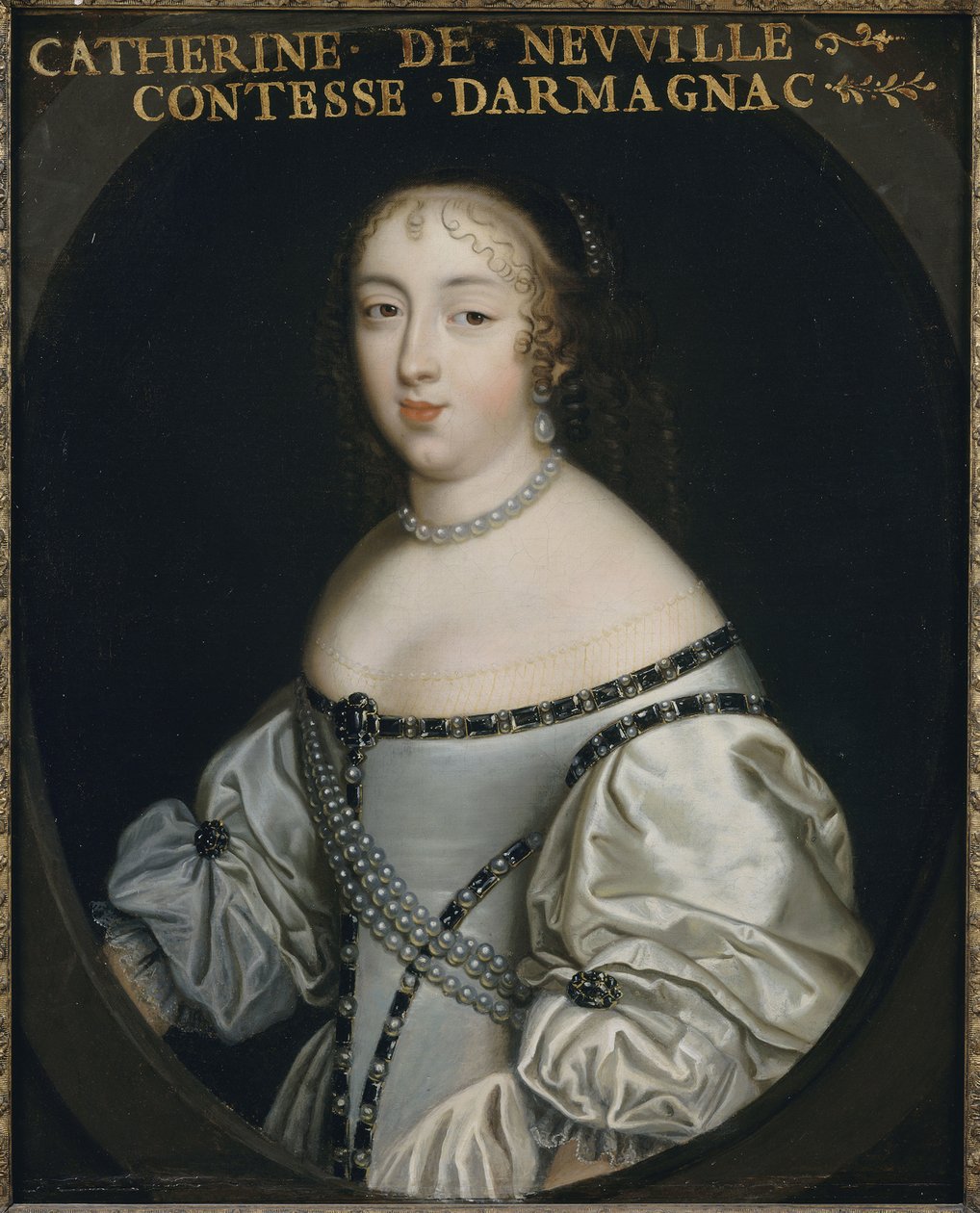 Katarzyna de Neufville de Villeroy, hrabina Armagnac 1639-1707, ok. 1665. autorstwa Unbekannt