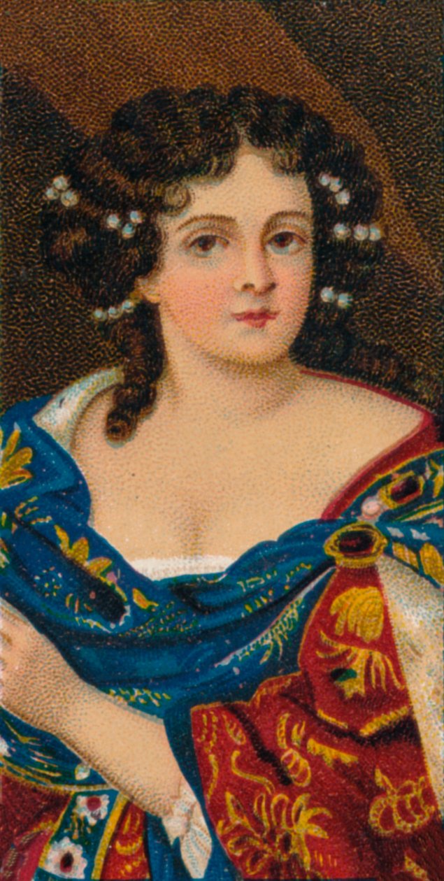 Katarzyna Braganza 1638-1705, królowa małżonka króla Karola II, 1912 autorstwa Unbekannt
