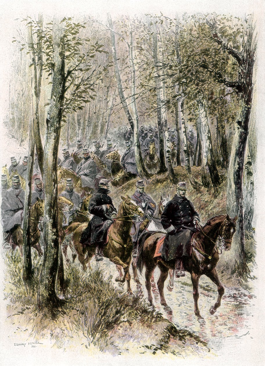 Kawaleria, 1889 autorstwa Unbekannt