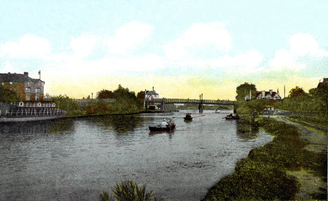 Caversham Bridge, Berkshire, XX wiek autorstwa Unbekannt