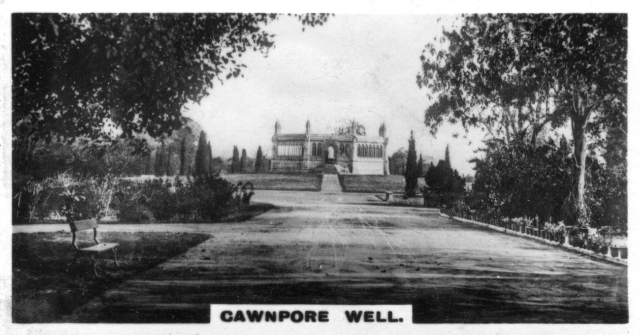 Studnia Cawnpore, Indie, ok. 1925 r. autorstwa Unbekannt