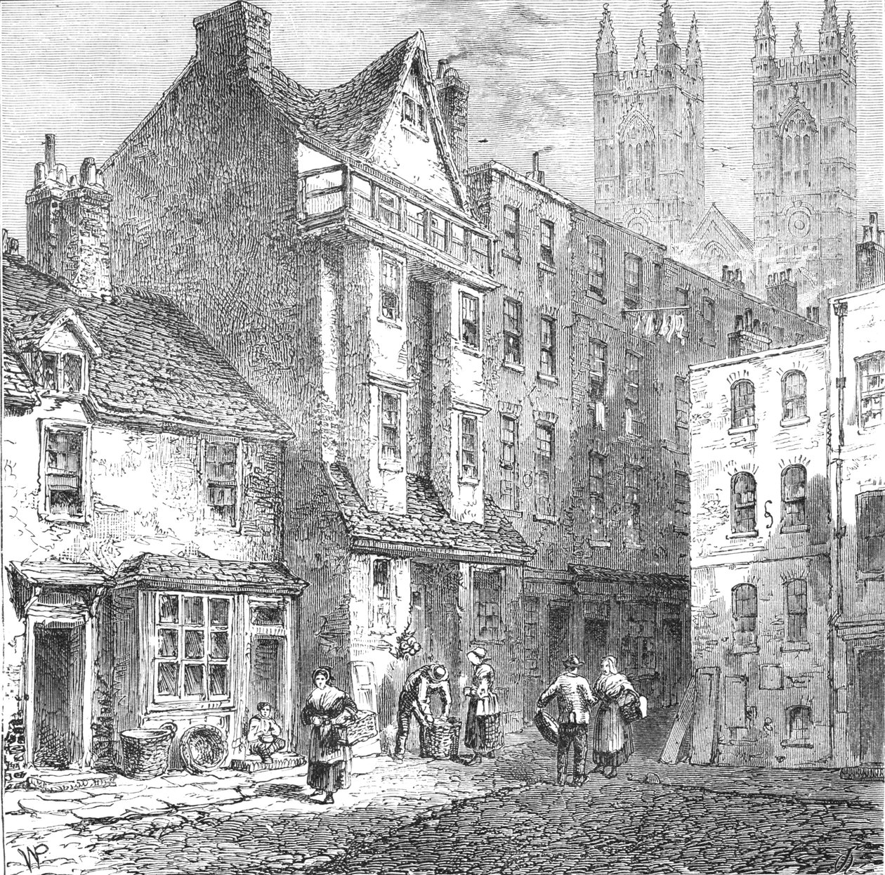 Dom Caxtonów, Westminster, 1827 1897. autorstwa Unbekannt