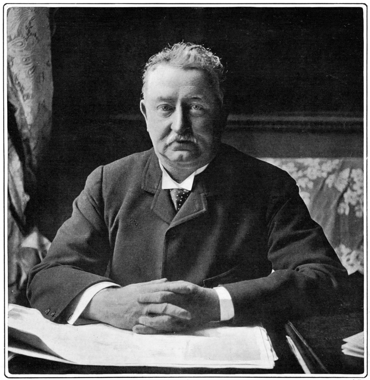 Cecil Rhodes, urodzony w Anglii przedsiębiorca i mąż stanu z RPA, ok. 1901 r. autorstwa Unbekannt