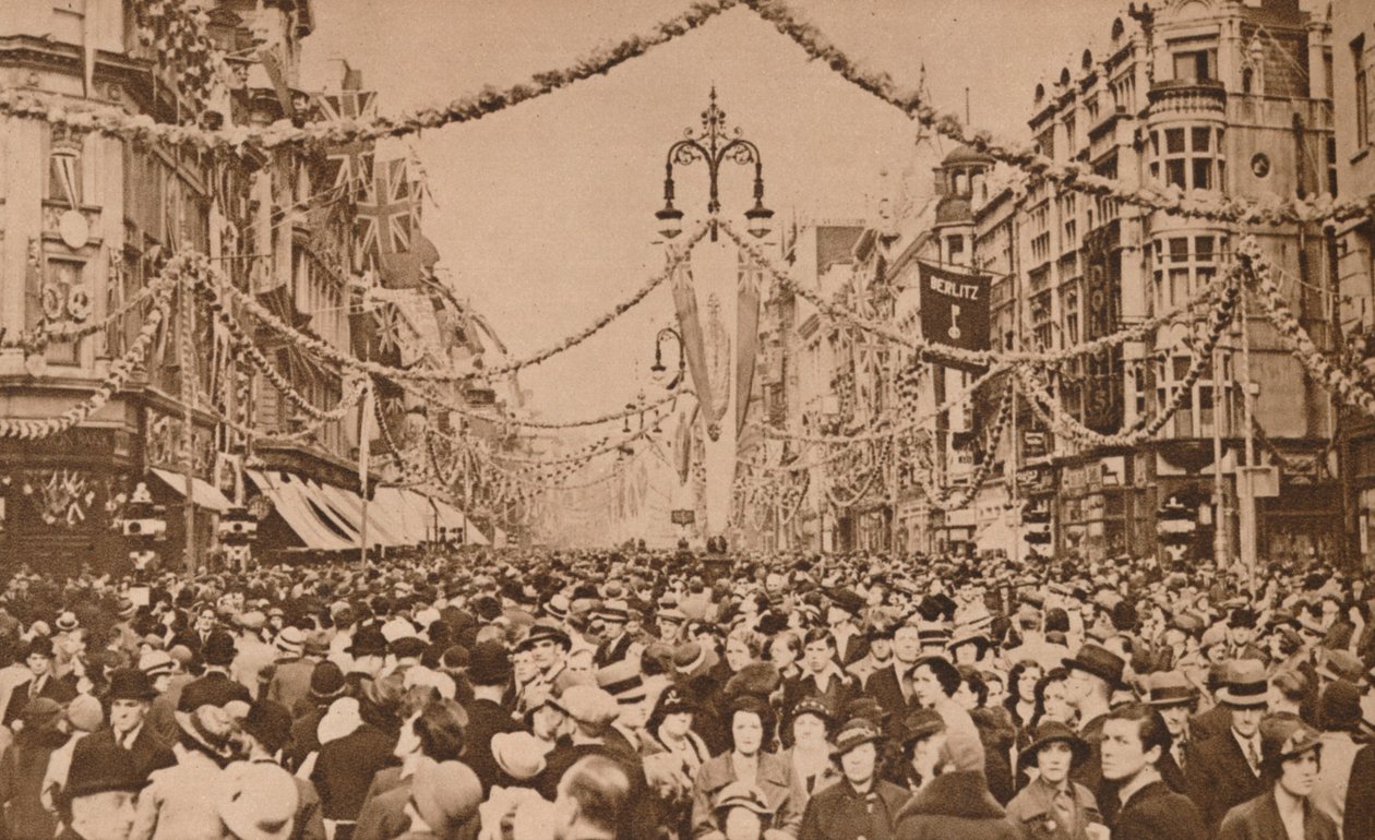 Obchody Srebrnego Jubileuszu Króla Jerzego V, Londyn, 1935 autorstwa Unbekannt
