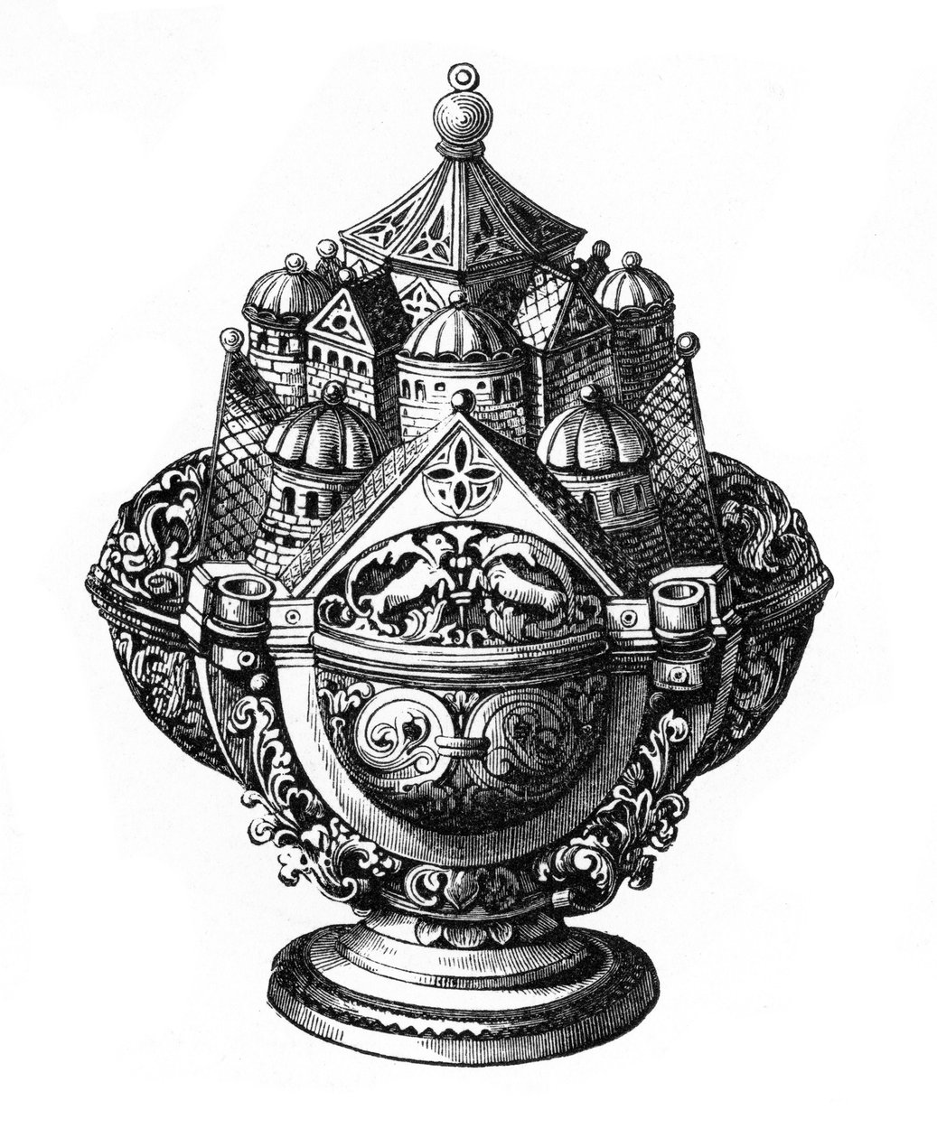 Kadzielnica, XI wiek, 1870 autorstwa Unbekannt