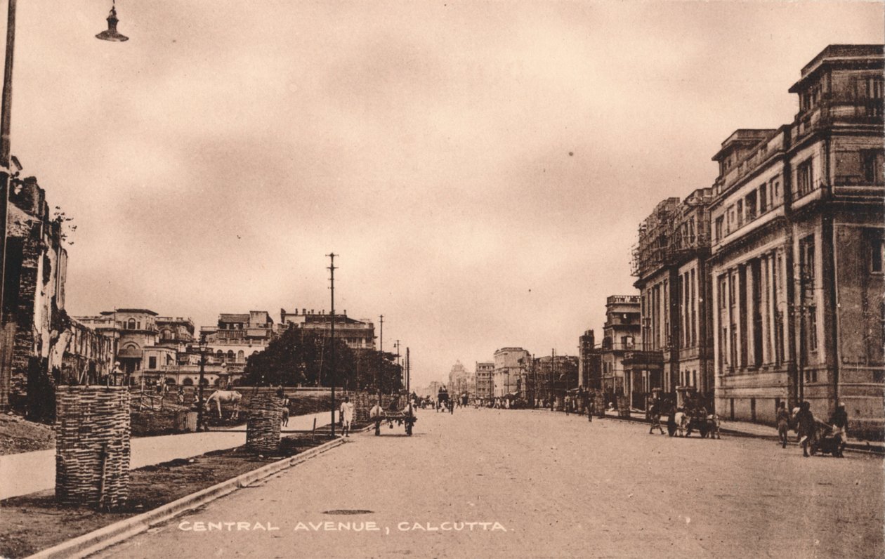 Central Avenue, Kalkuta, ok. 1900 autorstwa Unbekannt