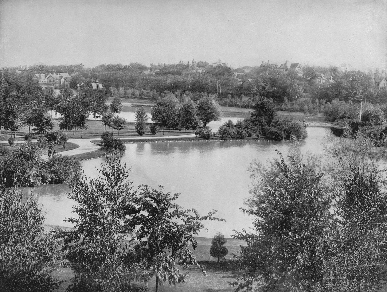 Park Centralny, Minneapolis, ok. 1897. autorstwa Unbekannt