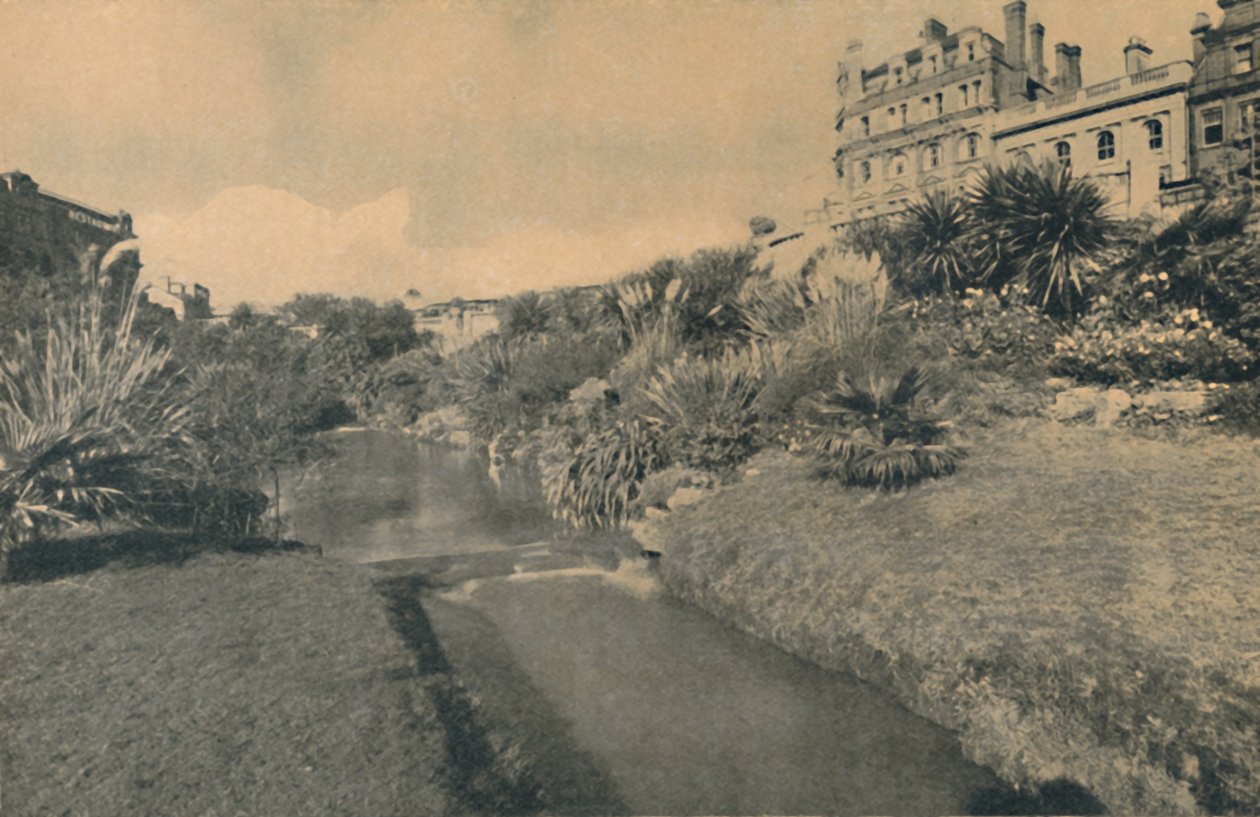 Central Pleasure Gardens, patrząc w kierunku Placu, 1929 autorstwa Unbekannt
