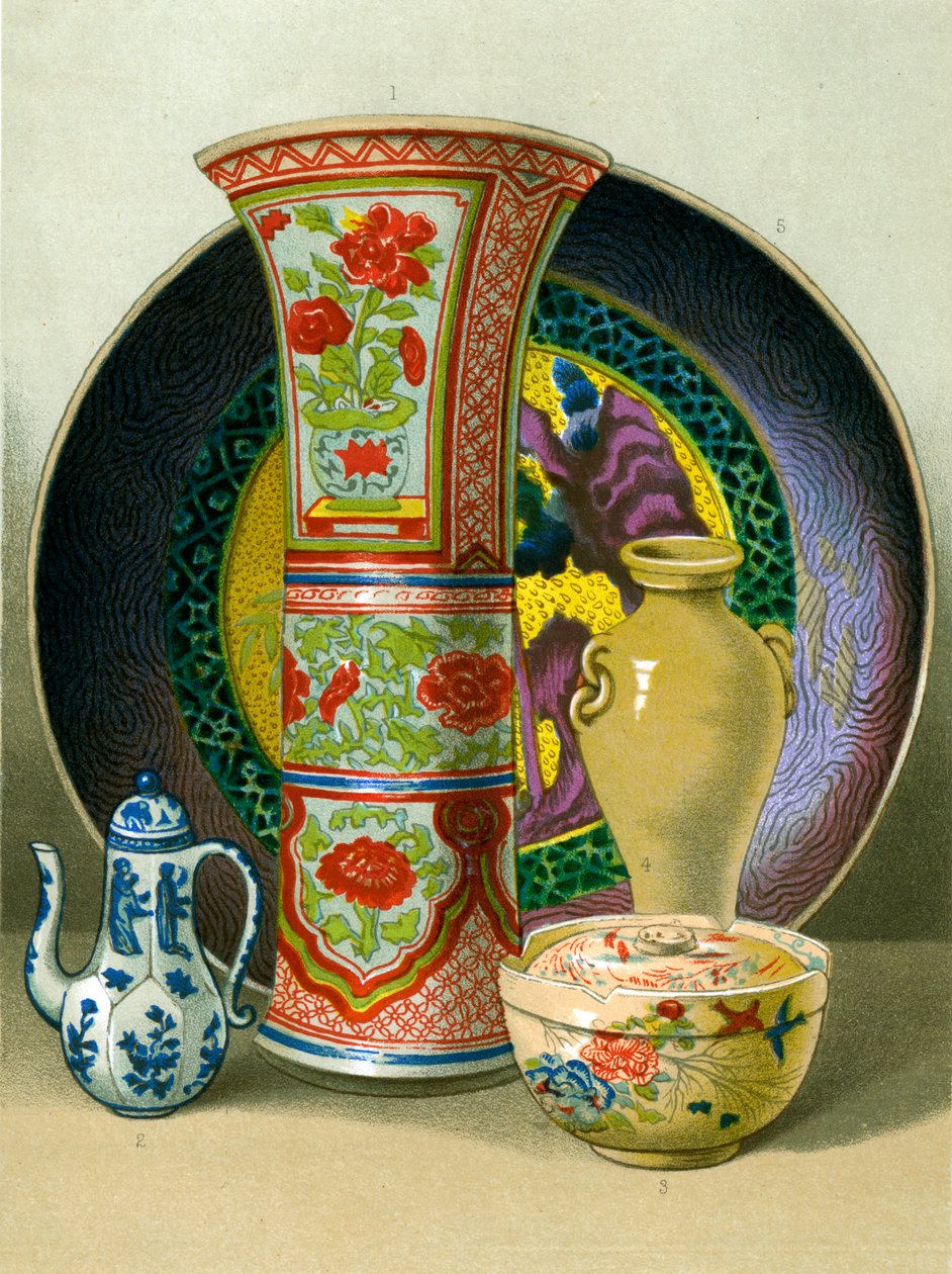Sztuka ceramiczna, porcelana chińska i japońska autorstwa Unbekannt