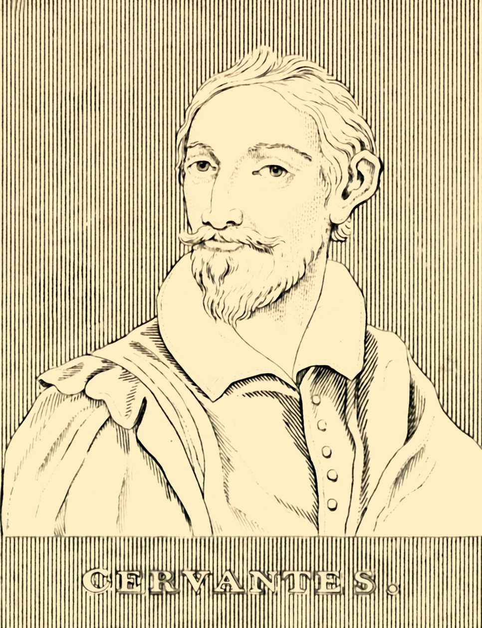 Cervantesa, 1547-1616, 1830. autorstwa Unbekannt