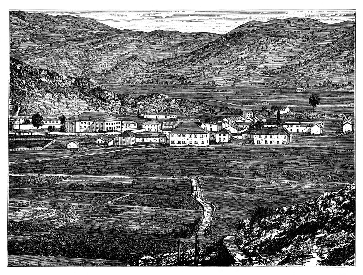 Cetinje, Czarnogóra, c1890 autorstwa Unbekannt