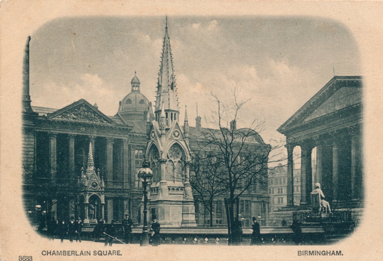 Chamberlain Square, Birmingham, c1905 autorstwa Unbekannt