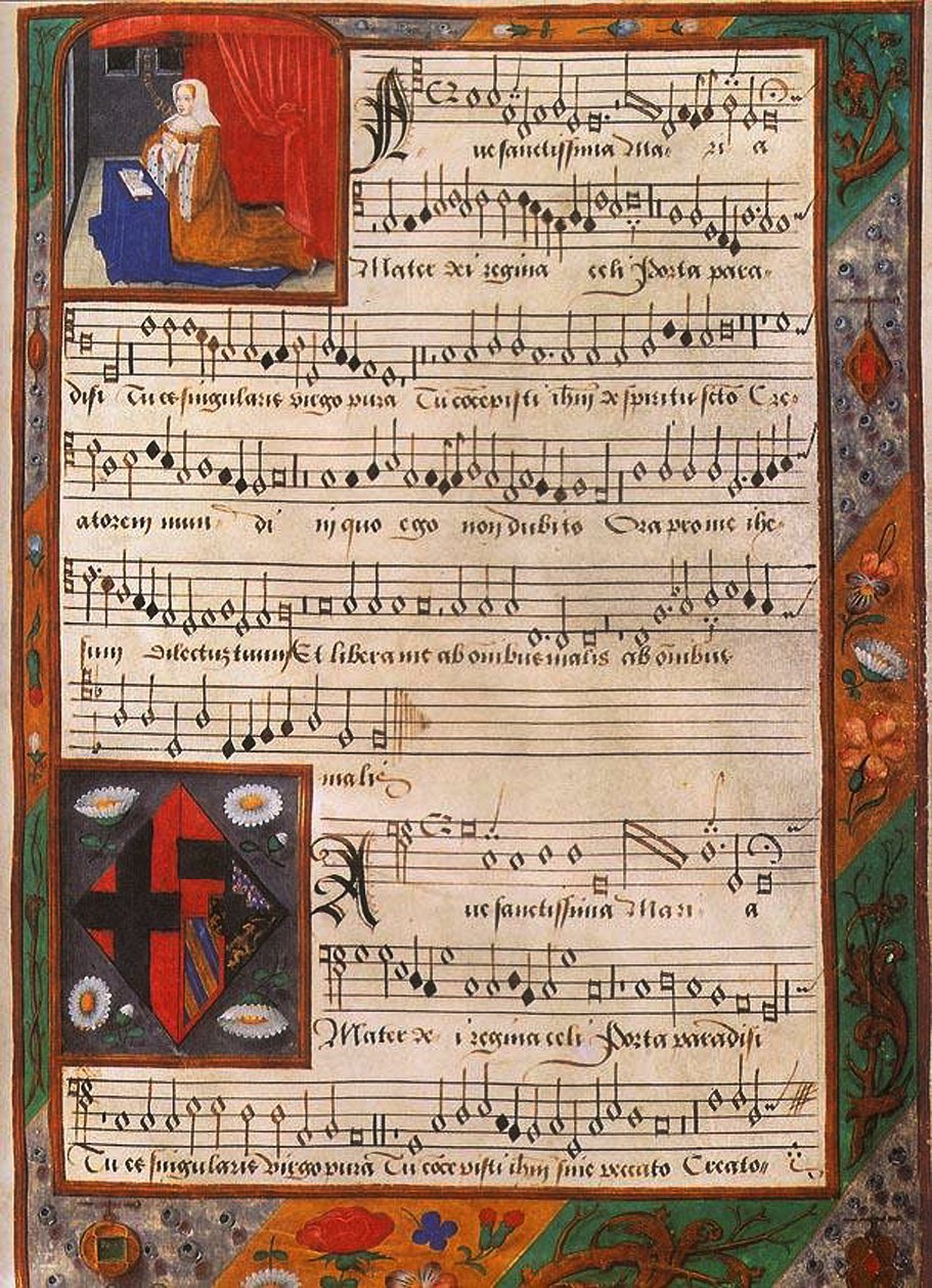 Chansonnier of Margaret of Austria From Album de Marguerite dAutriche, między 1516 a 1523 autorstwa Unbekannt