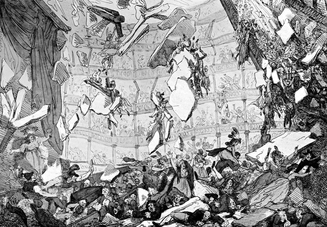 Chaos znów nadchodzi..., 1791 autorstwa Unbekannt