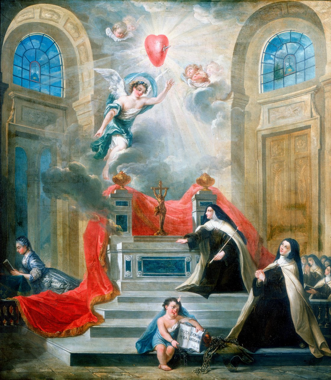Kaplica Karmelitów, Paryż, 1783 autorstwa Unbekannt