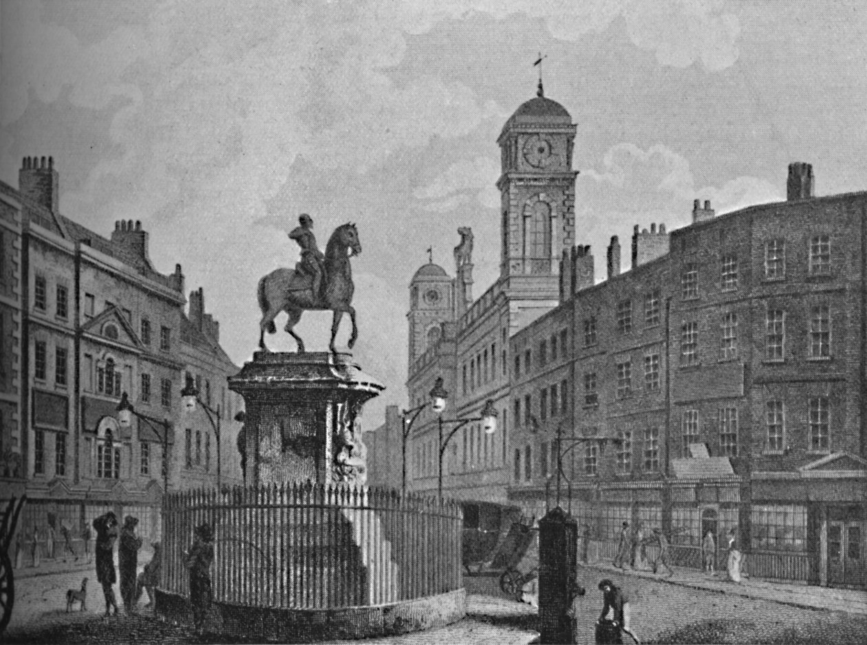Charing Cross i Northumberland House, 1907 autorstwa Unbekannt