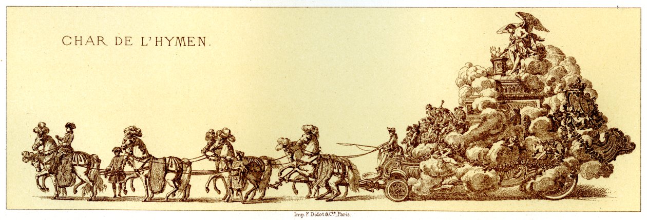 Rydwan z błony dziewiczej, 1885 autorstwa Unbekannt