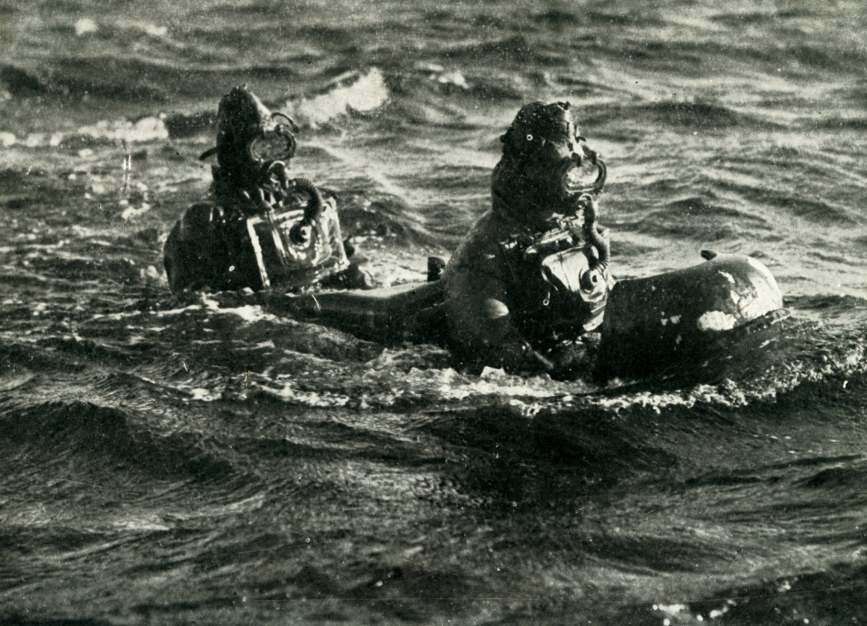 Załogowa torpeda rydwanu, II wojna światowa, 1945 r. autorstwa Unbekannt