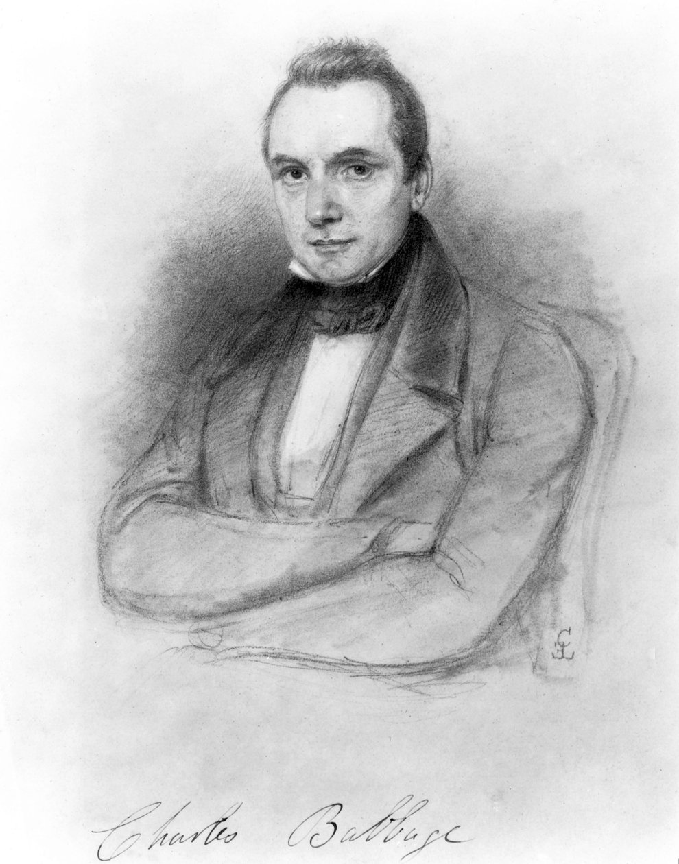 Charles Babbage, brytyjski matematyk i pionier informatyki autorstwa Unbekannt