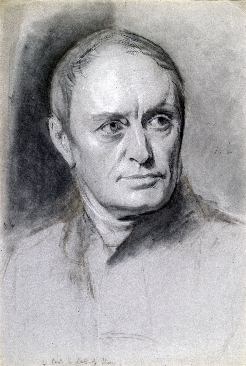 Charles Babbage, matematyk i pionier informatyki, ok. 1840 r autorstwa Unbekannt