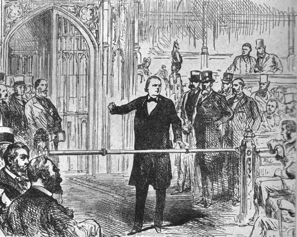 Charles Bradlaugh... Domaganie się prawa do złożenia afirmacji wierności..., 1880, 1901. autorstwa Unbekannt