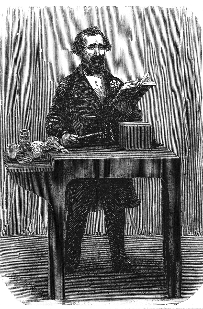 Charles Dickens 1812-70, angielski powieściopisarz i dziennikarz, lipiec 1858 autorstwa Unbekannt