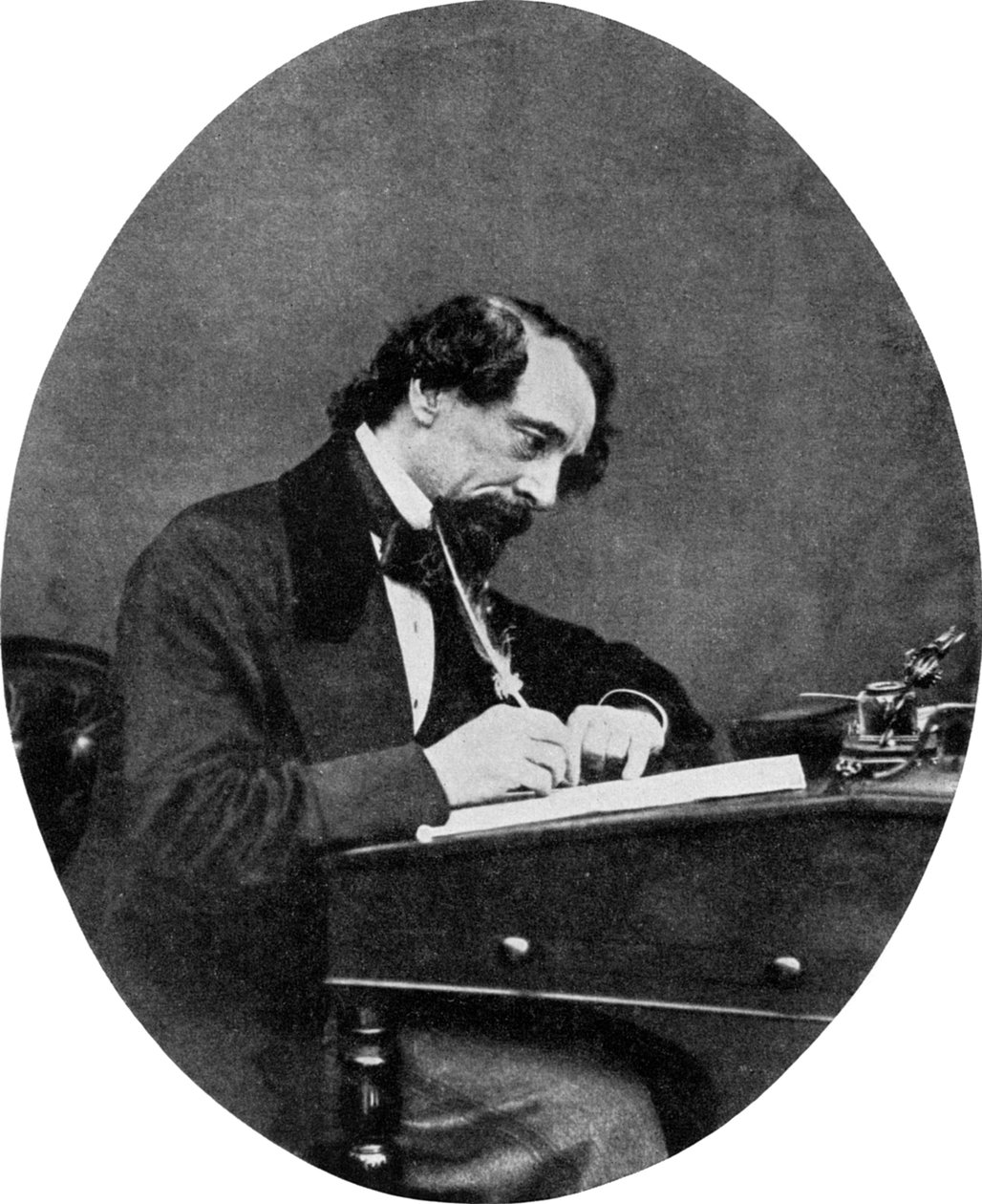 Charles Dickens, brytyjski powieściopisarz, XIX wiek 1956 autorstwa Unbekannt