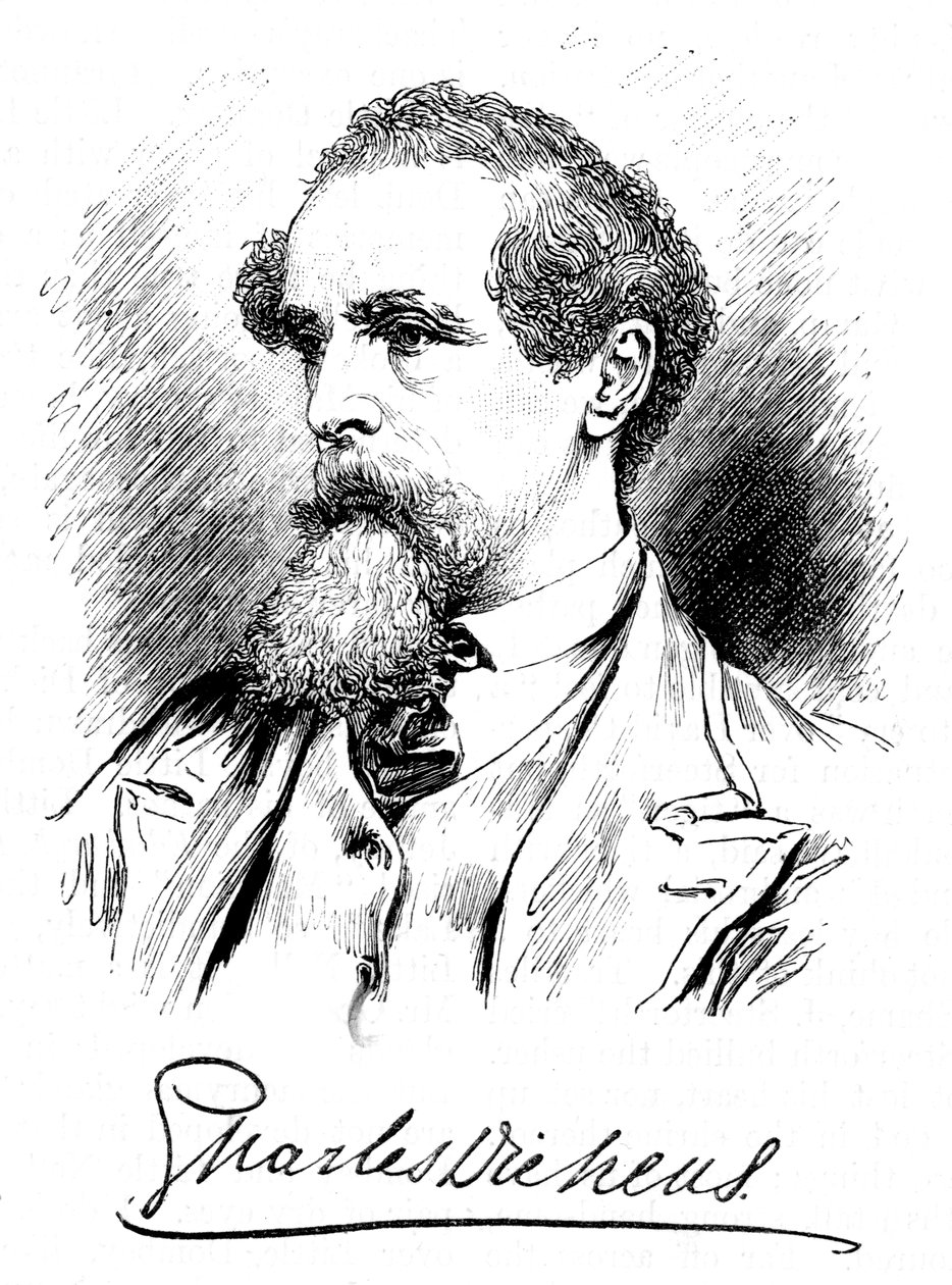 Charles Dickens, angielski powieściopisarz i dziennikarz, ok. 1860 autorstwa Unbekannt