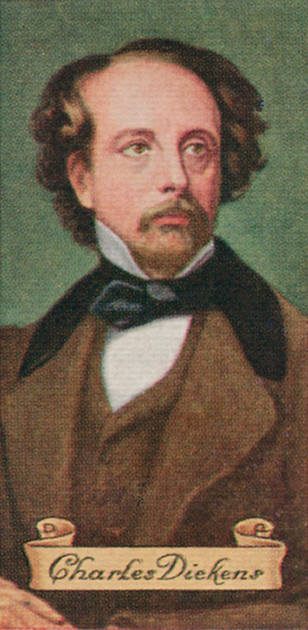 Charles Dickens, zaczerpnięty z serii kart do papierosów, 1935 autorstwa Unbekannt