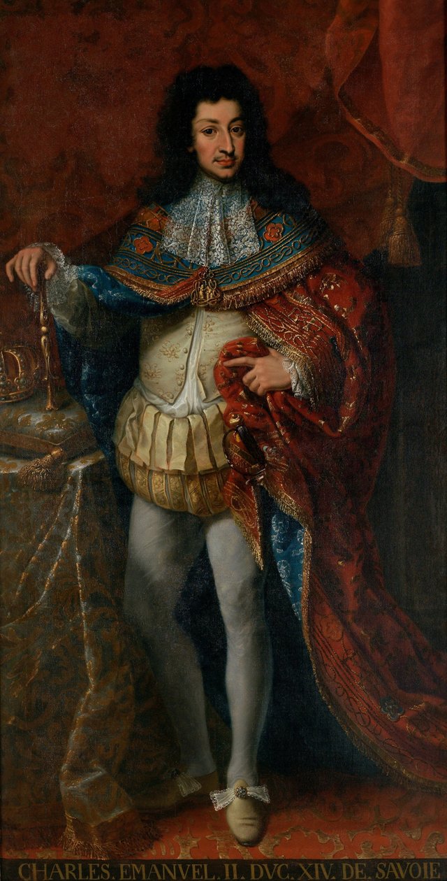 Karol Emanuel II Sabaudzki 1634-1675 autorstwa Unbekannt