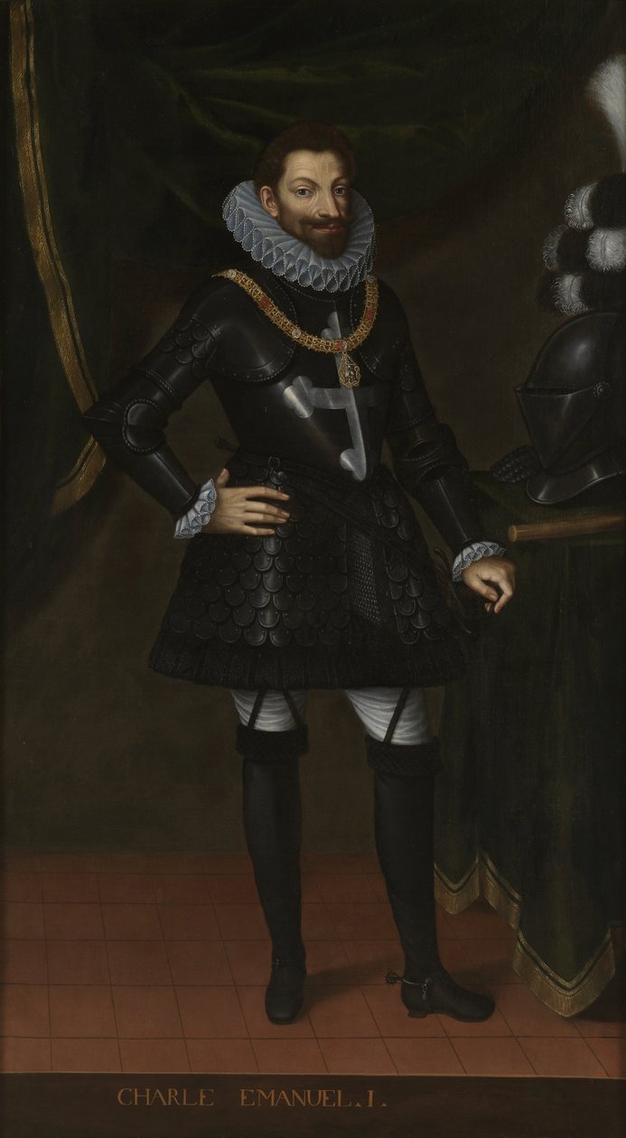 Karol Emanuel I 1562-1630, książę Sabaudii autorstwa Unbekannt