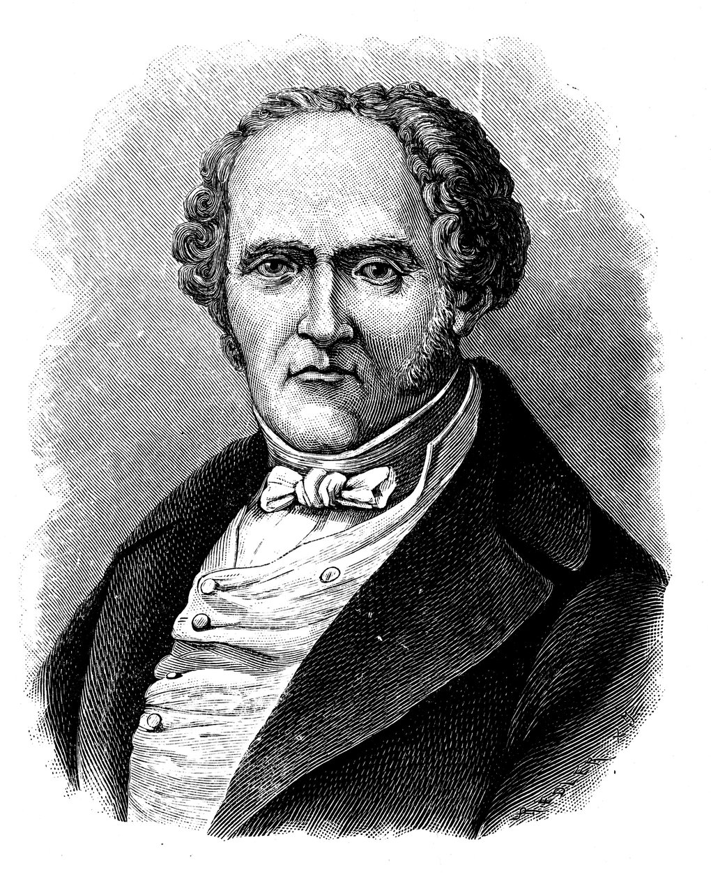 Charles Fourier, francuski teoretyk społeczny autorstwa Unbekannt